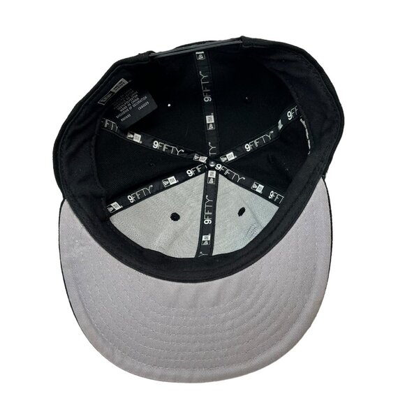 Pittsburgh Penguins New Era 59Fifty Snapback Hat Cap NHL Hockey Logo Spell Out - Picture 8 of 10